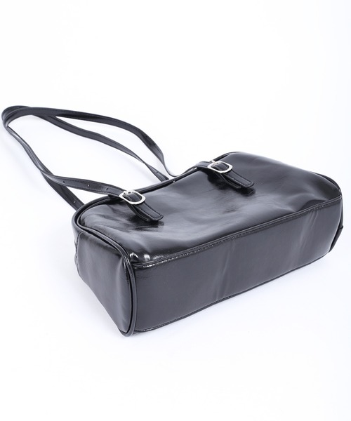 WC（ダブル シー）の「ベルトボストンバッグ（ボストンバッグ・レディース・ホワイト/ブラック/グリーン・FREE）」の10枚目の写真