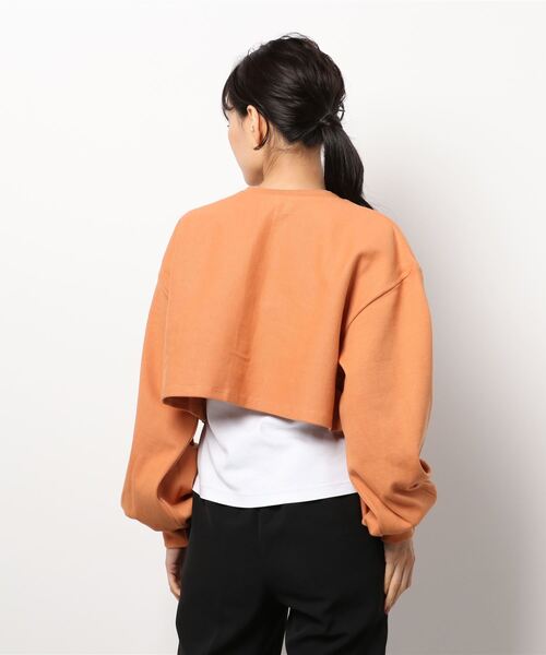 Heather（ヘザー）の「スナップボタンカットカーディガン　219169（Tシャツ/カットソー・レディース・ブラック/レッド/オレンジ/ブルー/グリーン/アイボリー/ピンク・FREE）」の17枚目の写真