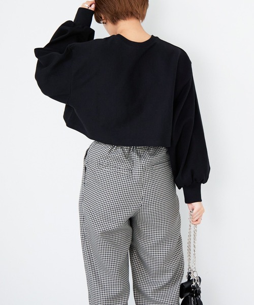 Heather（ヘザー）の「スナップボタンカットカーディガン　219169（Tシャツ/カットソー・レディース・ブラック/レッド/オレンジ/ブルー/グリーン/アイボリー/ピンク・FREE）」の18枚目の写真