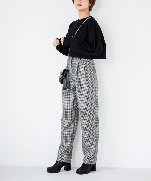 Heather（ヘザー）の「スナップボタンカットカーディガン　219169（Tシャツ/カットソー・レディース・ブラック/レッド/オレンジ/ブルー/グリーン/アイボリー/ピンク・FREE）」の11枚目の写真