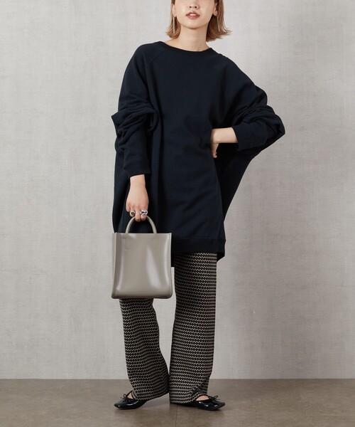 FREAK'S STORE（フリークスストア）の「▽【WEB限定】OE裏起毛ラグランプルオーバー（スウェット・レディース・ホワイト/グリーン/ナチュラル/イエロー/ブラック・ﾌﾘ-）」の22枚目の写真