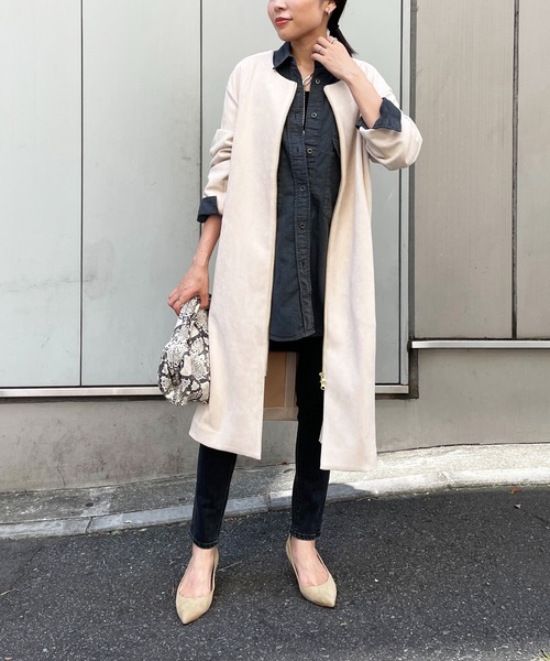 LOUNGEDRESS（ラウンジドレス）の「エコスエードコート（ノー