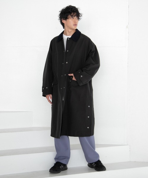 LOWRYS FARM(ローリーズファーム)の「NCハンティングロングコート 216349(その他アウター・メンズ・ブラック/ブラウン・MEDIUM/LARGE)」の13枚目の写真