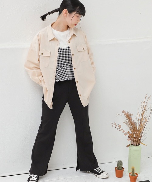 Honeys(ハニーズ)の「ビスチェ付トップス(その他トップス・レディース・ホワイト×ブラック/ホワイト系その他/ブラック系その他/ブルー系その他・S/M/L)」の14枚目の写真