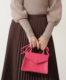 NATURAL BEAUTY BASIC | トラペーズステッチポシェット(ショルダーバッグ)