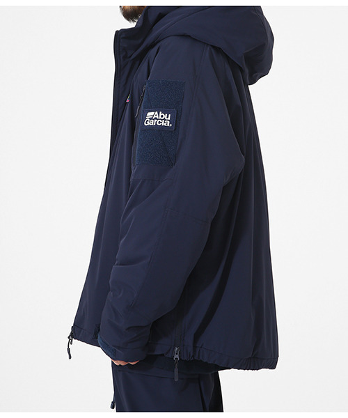 ABU GARCIA（アブ・ガルシア）の「Abu Garcia / アブガルシア：【ONLY ARK】別注 CLOUD PADDING JACKET：ONLYARK-0-1008[NOA]（ナイロンジャケット・メンズ・ネイビー・L/M/XL）」の15枚目の写真