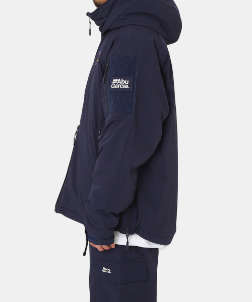 ABU GARCIA（アブ・ガルシア）の「Abu Garcia / アブガルシア：【ONLY ARK】別注 CLOUD PADDING JACKET：ONLYARK-0-1008[NOA]（ナイロンジャケット・メンズ・ネイビー・L/M/XL）」の20枚目の写真