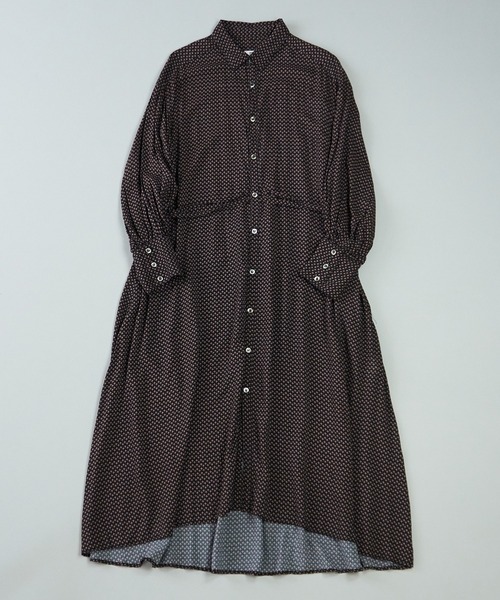 note et silence (ノートエシロンス)の「◇【AMB100貨】アソートパターン フレアシャツドレス(ワンピース・レディース・その他1/その他2・FREE)」の2枚目の写真