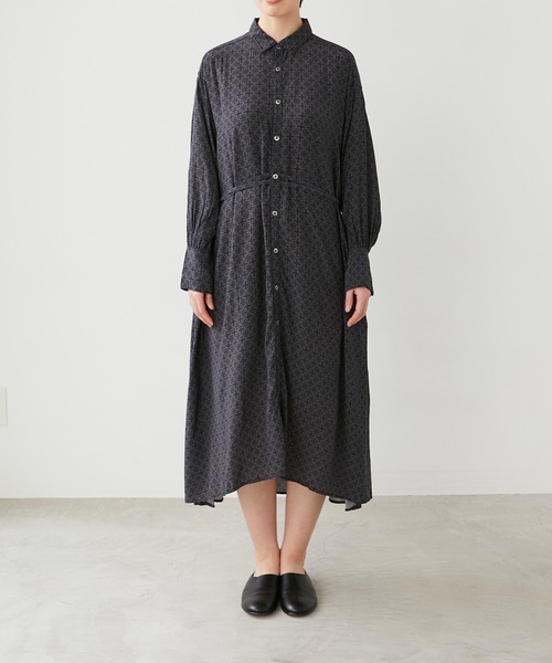note et silence (ノートエシロンス)の「◇【AMB100貨】アソートパターン フレアシャツドレス(ワンピース・レディース・その他1/その他2・FREE)」の9枚目の写真