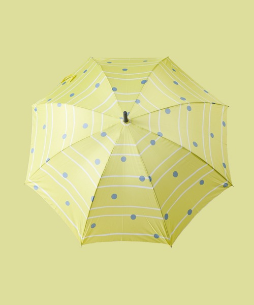 セール 大きいサイズ 60cm ボーダードット柄雨傘 長傘 California Outfitters カリフォルニア アウトフィッターズ のファッション通販 Zozotown