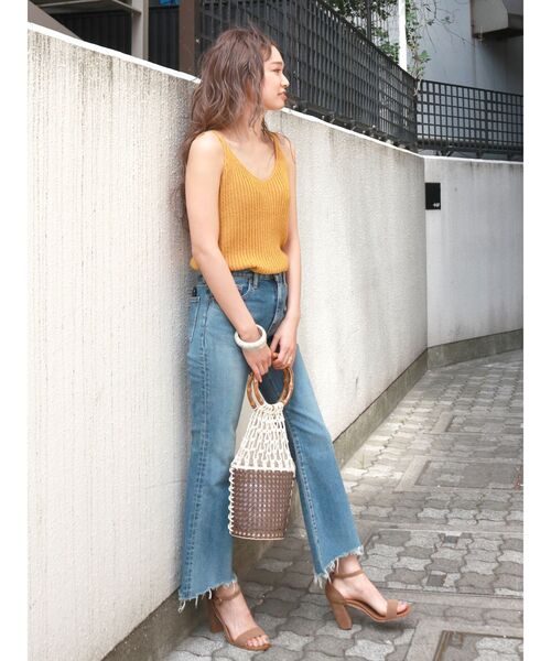 Ungrid（アングリッド）の「Vネックニット（ニット/セーター・レディース・ブラック・FREE）」の16枚目の写真