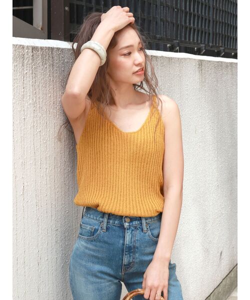 Ungrid（アングリッド）の「Vネックニット（ニット/セーター・レディース・ブラック・FREE）」の9枚目の写真