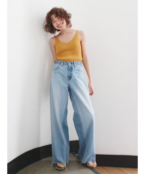 Ungrid（アングリッド）の「Vネックニット（ニット/セーター・レディース・ブラック・FREE）」の10枚目の写真