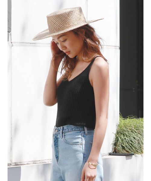 Ungrid（アングリッド）の「Vネックニット（ニット/セーター・レディース・ブラック・FREE）」の15枚目の写真