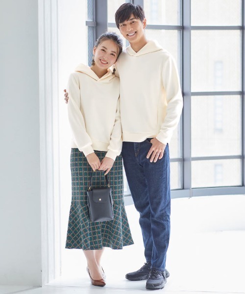 KOBE LETTUCE(コウベレタス)の「選べる2タイプユニセックスダンボールパーカー(パーカー・レディース・グリーン系その他/ピンク系その他/ピンク系その他2/ホワイト系その他/オフホワイト/カーキ・2/1)」の15枚目の写真