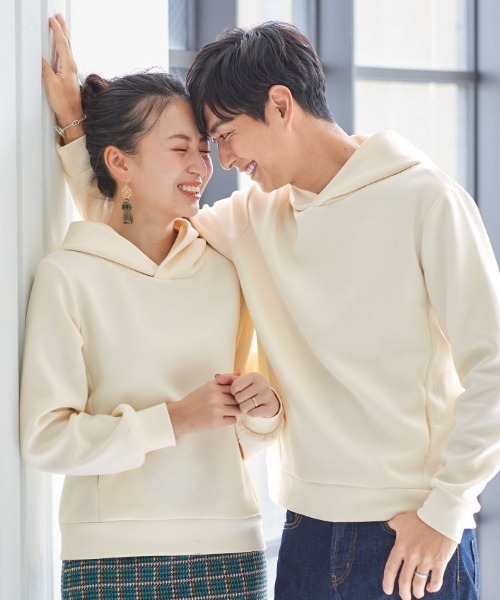 KOBE LETTUCE(コウベレタス)の「選べる2タイプユニセックスダンボールパーカー(パーカー・レディース・グリーン系その他/ピンク系その他/ピンク系その他2/ホワイト系その他/オフホワイト/カーキ・2/1)」の12枚目の写真