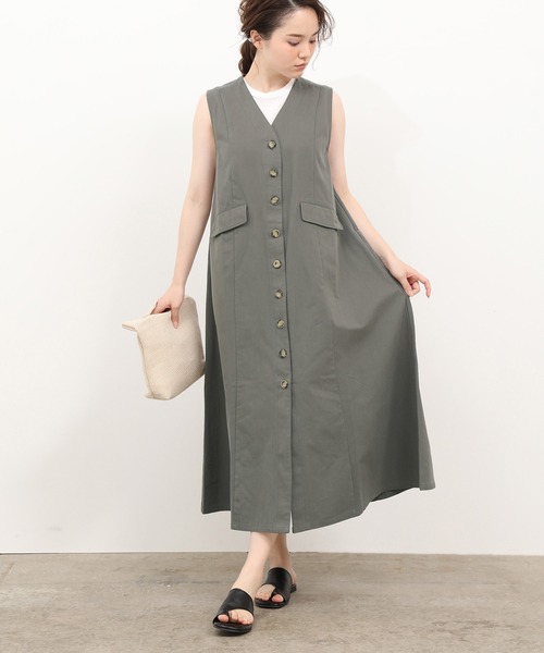 ブランド古着 ノースリーブワンピース ワンピース Vis ビス のファッション通販 Zozoused