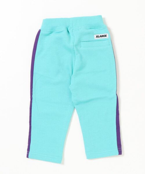 XLARGE KIDS（エクストララージキッズ）の「【ネット限定】サイドラインストレッチパンツ（その他パンツ・キッズ・パープル/ブルー/ライトグリーン・80ｃｍ/90cm/110cm/100cm/120cm/130cm/140cm）」の4枚目の写真