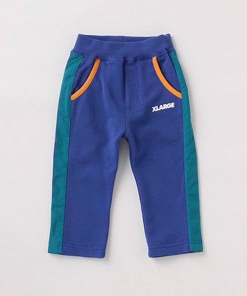 XLARGE KIDS（エクストララージキッズ）の「【ネット限定】サイドラインストレッチパンツ（その他パンツ・キッズ・パープル/ブルー/ライトグリーン・80ｃｍ/90cm/110cm/100cm/120cm/130cm/140cm）」の2枚目の写真