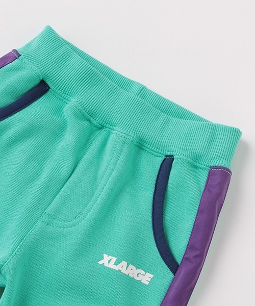 XLARGE KIDS（エクストララージキッズ）の「【ネット限定】サイドラインストレッチパンツ（その他パンツ・キッズ・パープル/ブルー/ライトグリーン・80ｃｍ/90cm/110cm/100cm/120cm/130cm/140cm）」の8枚目の写真