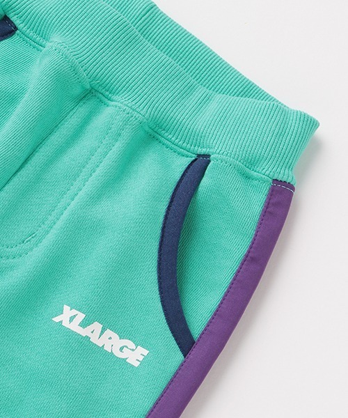 XLARGE KIDS（エクストララージキッズ）の「【ネット限定】サイドラインストレッチパンツ（その他パンツ・キッズ・パープル/ブルー/ライトグリーン・80ｃｍ/90cm/110cm/100cm/120cm/130cm/140cm）」の9枚目の写真