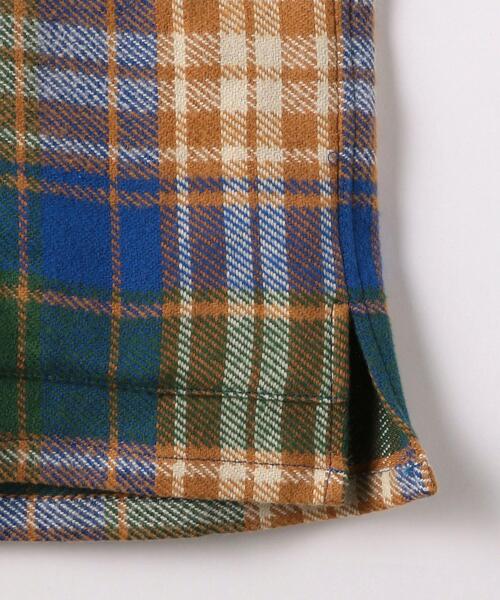 wonderland（ワンダーランド）の「＜wonderland＞ HOODIE SHIRTS/チェックシャツ（シャツ/ブラウス・メンズ・ケリー/ダークブラウン・0/1）」の9枚目の写真