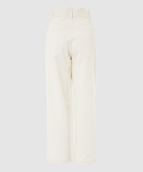 Dear Jose（ディアジョーズ）の「The Capri Jeans（デニムパンツ・レディース・アイボリー・S/M）」の3枚目の写真