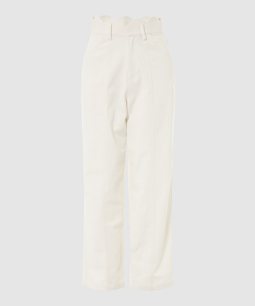 Dear Jose（ディアジョーズ）の「The Capri Jeans（デニムパンツ・レディース・アイボリー・S/M）」の2枚目の写真