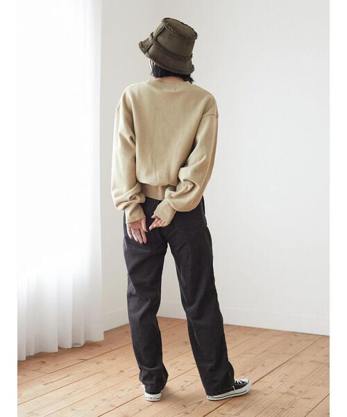 Green　Parks（グリーンパークス）の「コーデュロイイージーパンツ*（その他パンツ・レディース・チャコールグレー/ライトグレー/サックスブルー/ホワイト系その他2・FREE）」の20枚目の写真