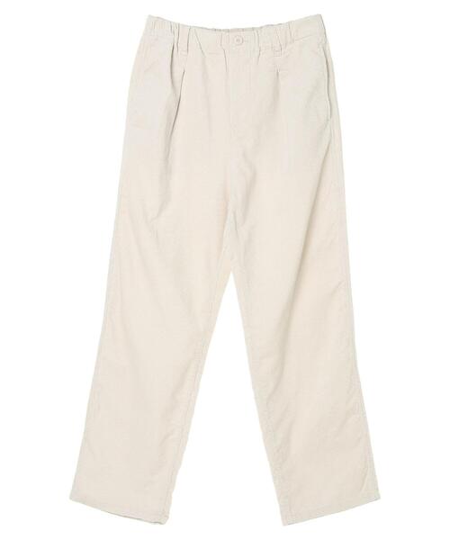 Green　Parks（グリーンパークス）の「コーデュロイイージーパンツ*（その他パンツ・レディース・チャコールグレー/ライトグレー/サックスブルー/ホワイト系その他2・FREE）」の2枚目の写真