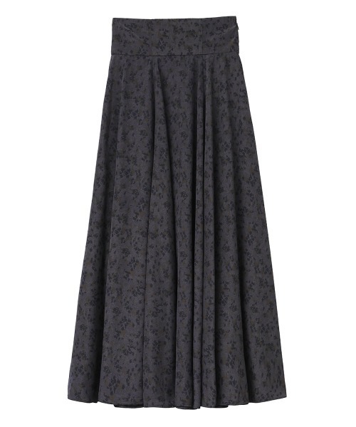 CLANE（クラネ）の「JACQUARD FLOWER FLARE SKIRT（スカート・レディース・レッド・1/2/0）」の18枚目の写真