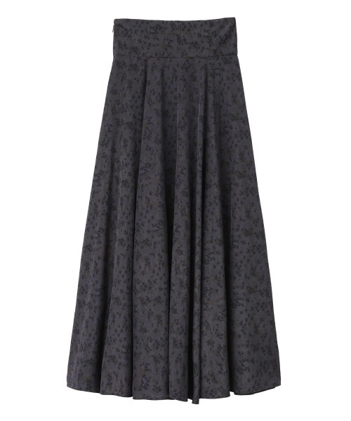 CLANE（クラネ）の「JACQUARD FLOWER FLARE SKIRT（スカート・レディース・レッド・1/2/0）」の19枚目の写真