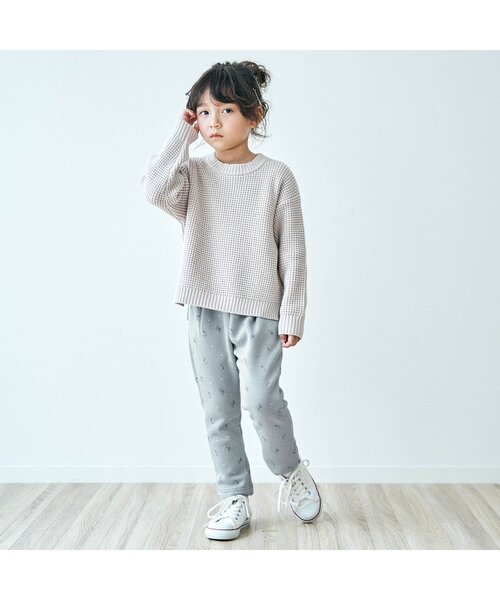 apres les cours（アプレレクール）の「/裏シャギー総柄/7days Style pants（その他パンツ・キッズ・ピンク/グレー/サックスブルー/キナリ・110/130/120/90/100/80）」の15枚目の写真