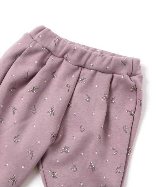 apres les cours（アプレレクール）の「/裏シャギー総柄/7days Style pants（その他パンツ・キッズ・ピンク/グレー/サックスブルー/キナリ・110/130/120/90/100/80）」の6枚目の写真