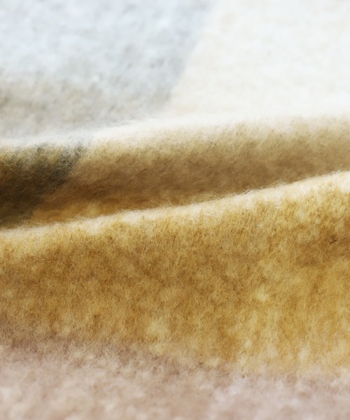 reca（レカ）の「【ZOZOTOWN限定】モコモコボリュームストール（ストール/ショール・レディース・ブラック系その他/ブラウン系その他/ブラック系その他2/グリーン系その他/オレンジ系その他/ピンク系/イエロー系・FREE）」の13枚目の写真