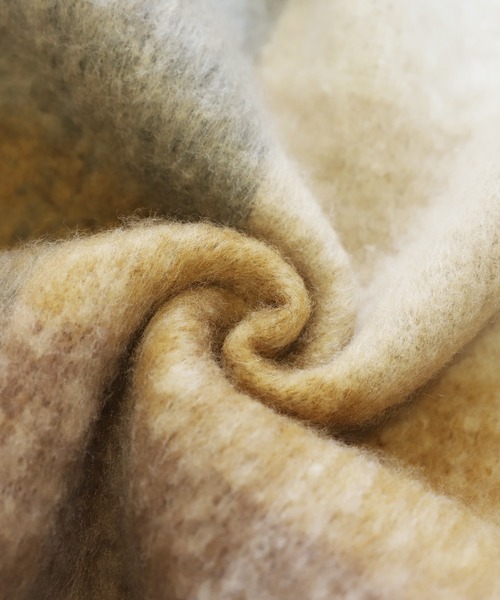 reca（レカ）の「【ZOZOTOWN限定】モコモコボリュームストール（ストール/ショール・レディース・ブラック系その他/ブラウン系その他/ブラック系その他2/グリーン系その他/オレンジ系その他/ピンク系/イエロー系・FREE）」の14枚目の写真