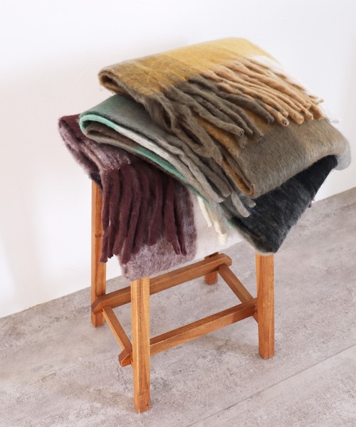 reca（レカ）の「【ZOZOTOWN限定】モコモコボリュームストール（ストール/ショール・レディース・ブラック系その他/ブラウン系その他/ブラック系その他2/グリーン系その他/オレンジ系その他/ピンク系/イエロー系・FREE）」の21枚目の写真