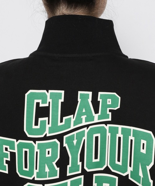 PAGEBOY（ページボーイ）の「ハーフジップロゴウラケ（スウェット・レディース・ブラック/オートミール/ピンク系その他・FREE）」の16枚目の写真