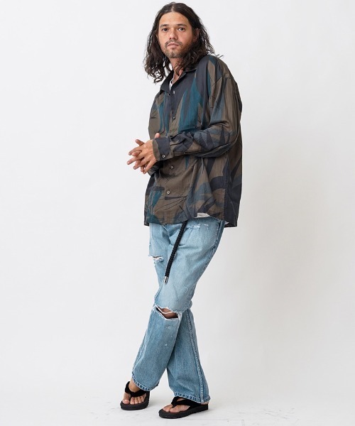 EGO TRIPPING（エゴトリッピング）の「ms4874- 極楽鳥花SHIRTS
