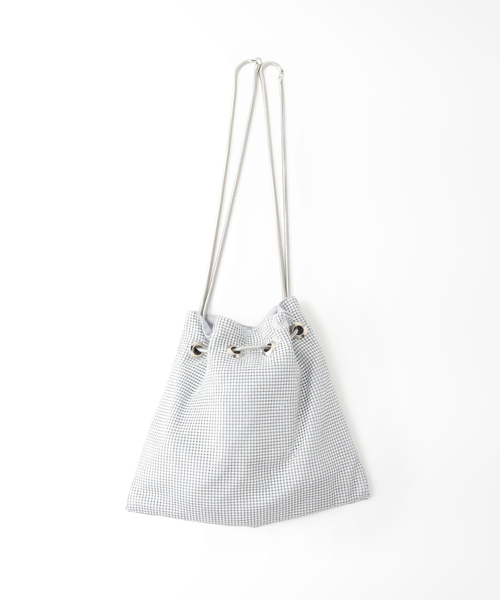 セール】LE TALON メタルメッシュ2wayバッグ（トートバッグ