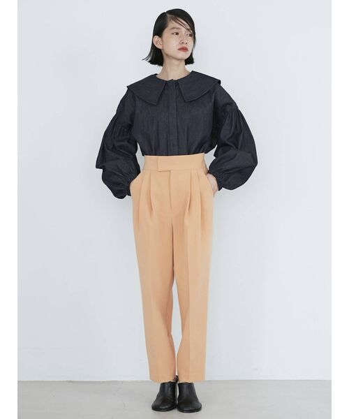 COTORICA（コトリカ）の「セーラーカラーダンガリーブラウス（シャツ/ブラウス・レディース・ブルー/ライトブルー・FREE）」の21枚目の写真