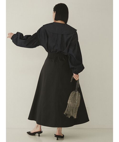 COTORICA（コトリカ）の「セーラーカラーダンガリーブラウス（シャツ/ブラウス・レディース・ブルー/ライトブルー・FREE）」の14枚目の写真