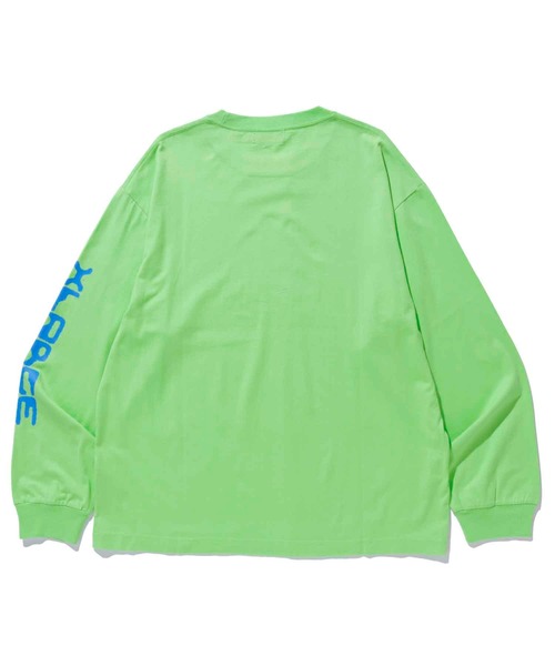 XLARGE（エクストララージ）の「YOUR REALITY L/S TEE（Tシャツ/カットソー・メンズ・ホワイト/ライトグリーン/ブラック・XL/L/M/S）」の7枚目の写真