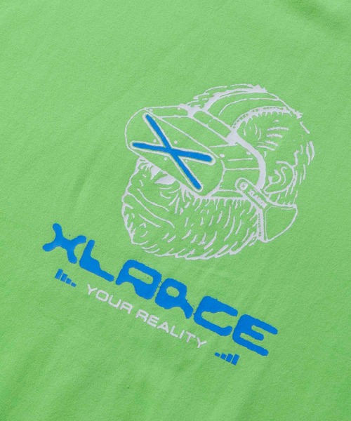 XLARGE（エクストララージ）の「YOUR REALITY L/S TEE（Tシャツ/カットソー・メンズ・ホワイト/ライトグリーン/ブラック・XL/L/M/S）」の9枚目の写真