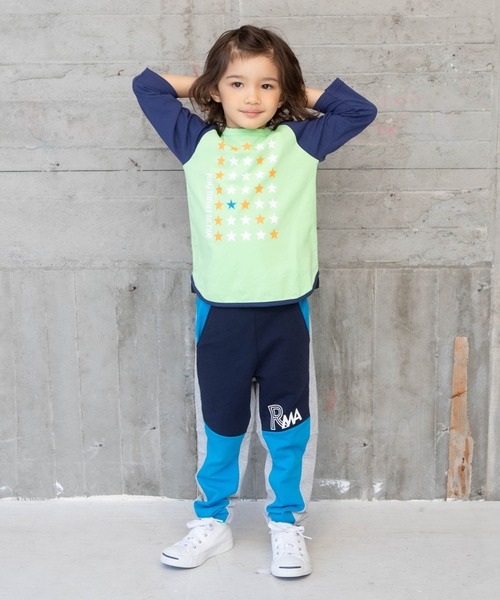 RAGMART(ラグマート)の「ストレッチ裏毛スウェットパンツ(その他パンツ・キッズ・グリーン/ブルー・120cm/110cm/100cm/130cm)」の5枚目の写真