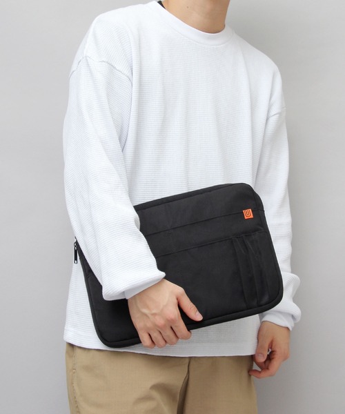 UNIVERSAL OVERALL（ユニバーサルオーバーオール）の「ナイロン PCバッグ（ビジネスバッグ・メンズ・ブラック・FREE）」の8枚目の写真