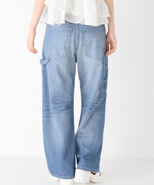 Another Edition（アナザーエディション）の「ワイドペインターパンツ/AEBC WIDE PAINTER PT（デニムパンツ・レディース・コバルトブルー/ネイビー・SMALL/MEDIUM）」の5枚目の写真