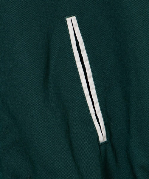 WEGO（ウィゴー）の「WEGO/ワンポイント刺繍スタジャン（スタジャン・メンズ・ダークグリーン/スカイブルー・MEDIUM/LARGE）」の18枚目の写真