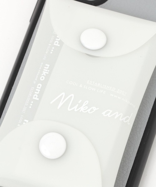 niko and...(ニコアンド)の「オリジナルコインケース&コード付き iPhoneケース(XR/11)(スマホケース/カバー・レディース・グレー/ブラウン/オレンジ/ホワイト・0)」の11枚目の写真