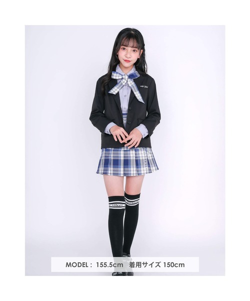 ZIDDY（ジディ）の「ZIDDY/ツイル テーラードジャケット (130~160cm)（テーラードジャケット・キッズ・ブラック・150/140/130/160）」の6枚目の写真